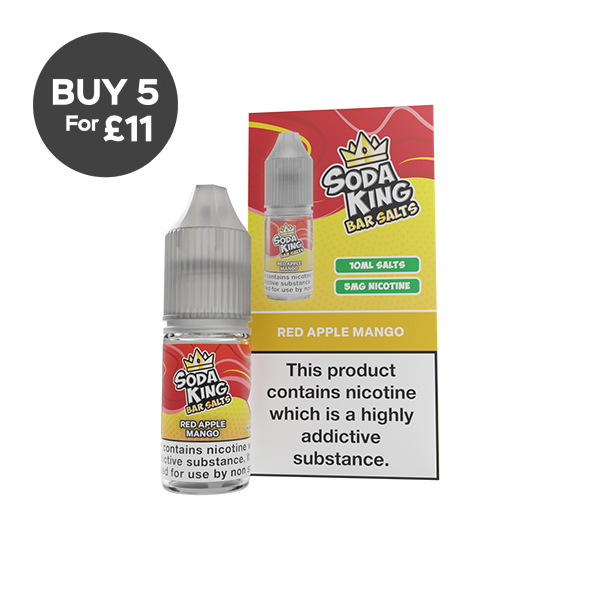 5mg Soda King Bar SALTS 10ml - (50VG/50PG) Vaping Products