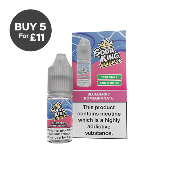 5mg Soda King Bar SALTS 10ml - (50VG/50PG) Vaping Products