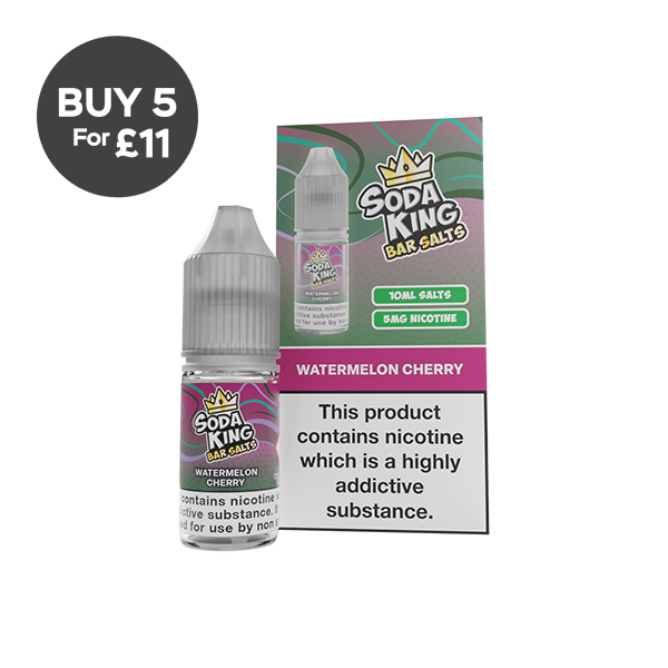 5mg Soda King Bar SALTS 10ml - (50VG/50PG) Vaping Products