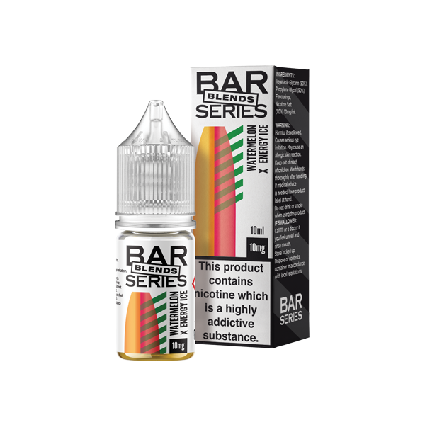 10mg Bar Series Blends 10ml Nic Salts (50VG/50PG)