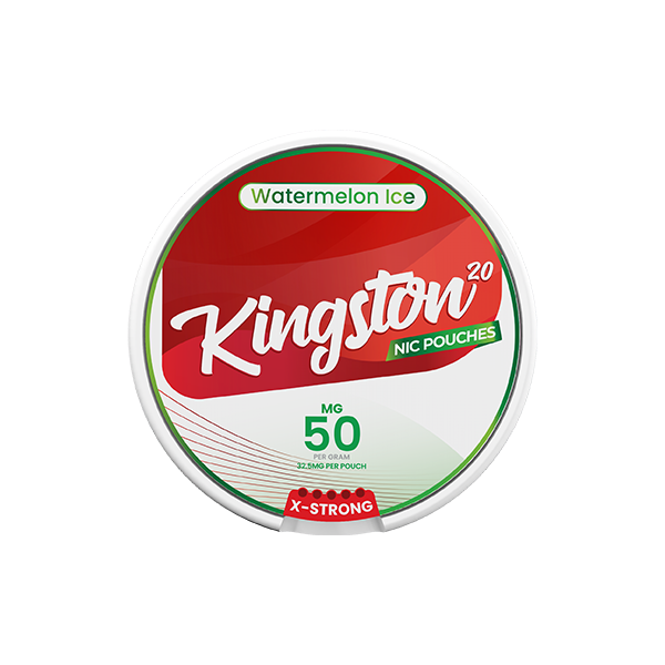 50mg Kingston Nicotine Pouches - 20 Pouches