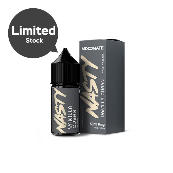 Mod Mate By Nasty Juice 50Ml Shortfill 0Mg (70Vg/30Pg) Vaping Products