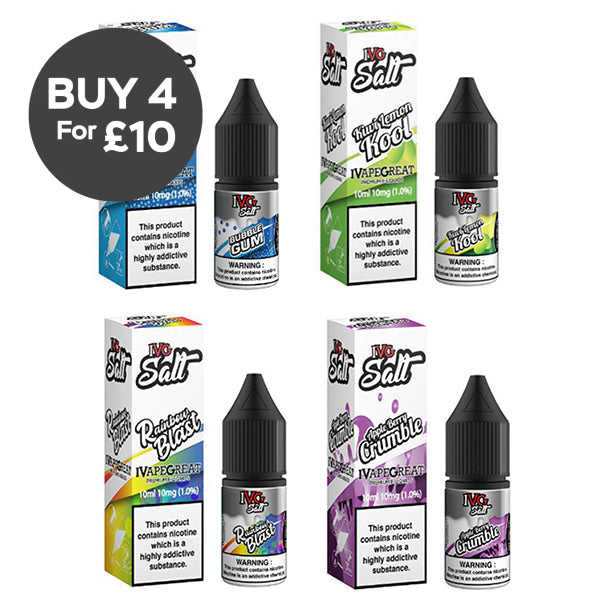 New! I VG Salt 10mg 10ml Nic Salt (50VG/50PG) Pina Colada Vaping Products