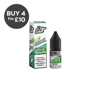 New! I VG Salt 10mg 10ml Nic Salt (50VG/50PG) Spearmint Vaping Products