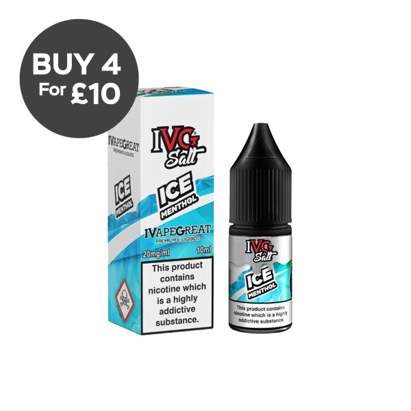 New! I VG Salt 20mg 10ml Nic Salt (50VG/50PG) Vaping Products